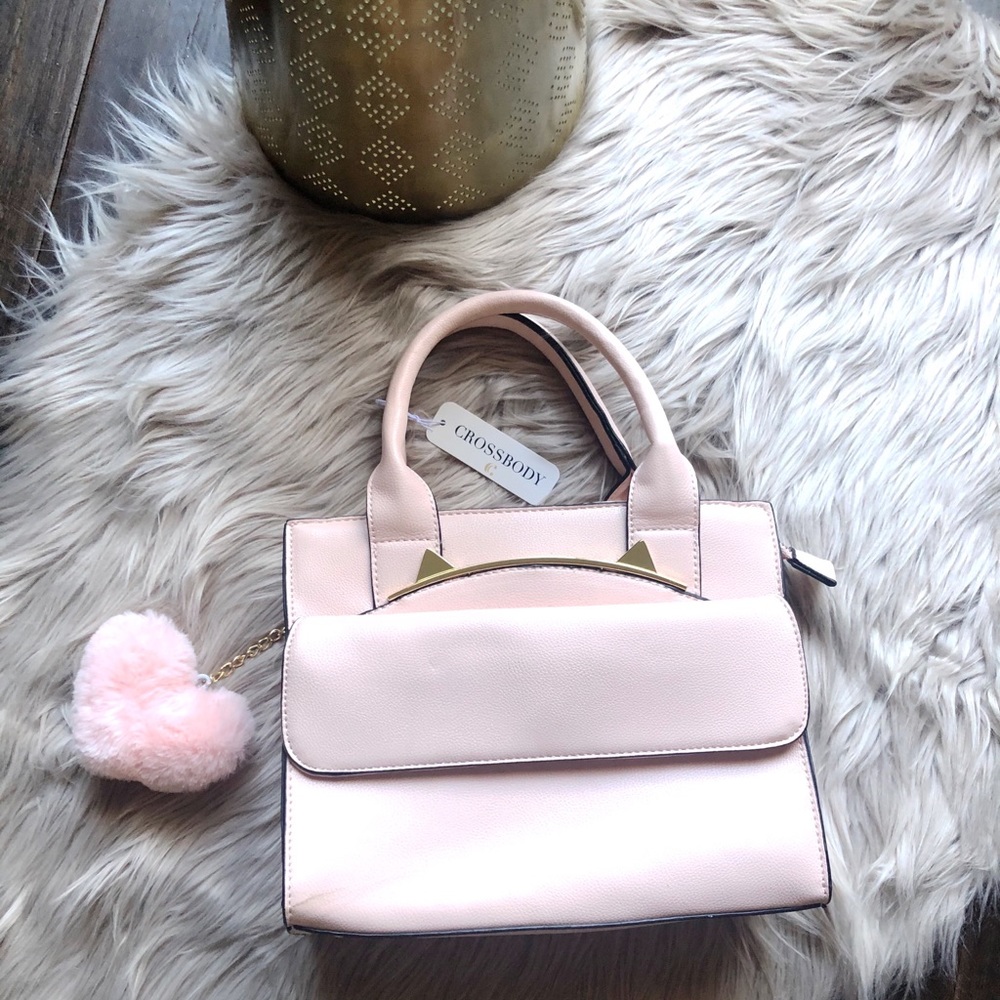 Pink Crossbody Satchel NWT 🏷